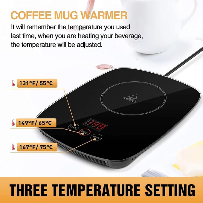 YEOSEN Coffee Mug Warmer, Upgrade Coffee Cup Warmer - Image 2