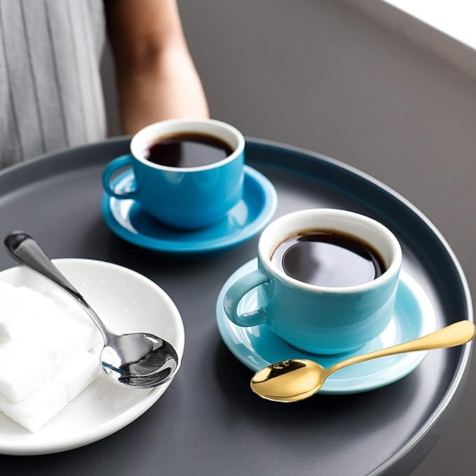 Wesdxc56 Demitasse Espresso Spoons, Mini Coffee Spoon, 5.5 Inches Stainless - Image 3