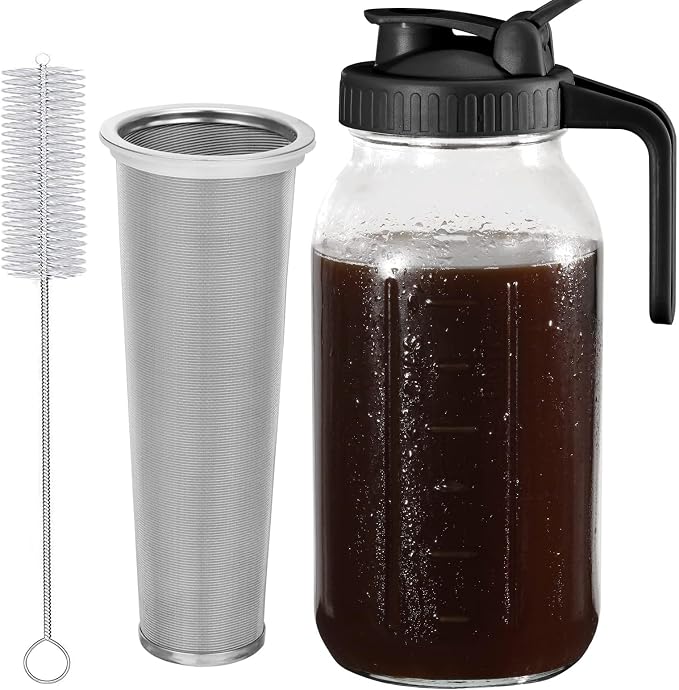 Glyntrof Cold Brew Coffee Maker Pitcher, Ice Drinks by Glyntrof