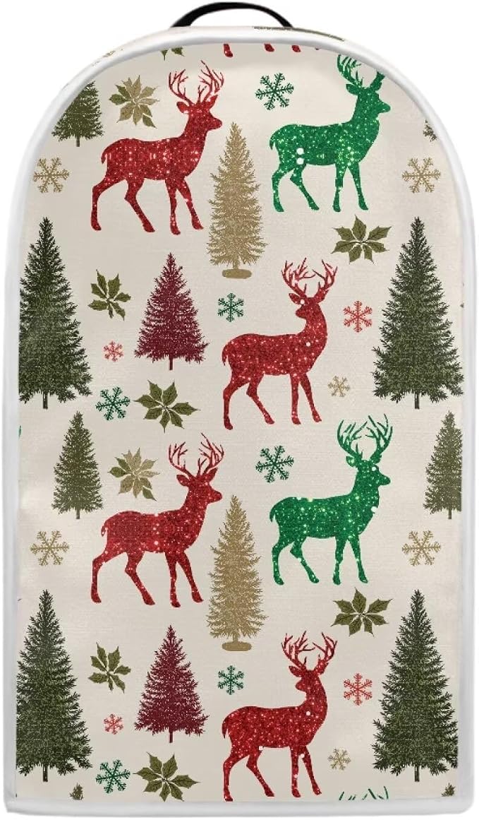 Christmas Trees Deer Blender Dust Cover, Anti Fingerprint Polyester Stand Mixer - Image 2