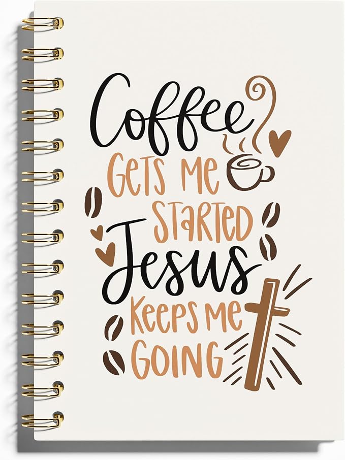 WFSM Coffee and Jesus Notebook by WFSM