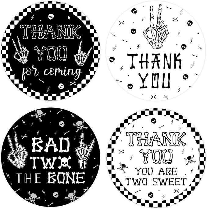 Serencatcher Bad Two The Bone Party Decorations Boy by Serencatcher