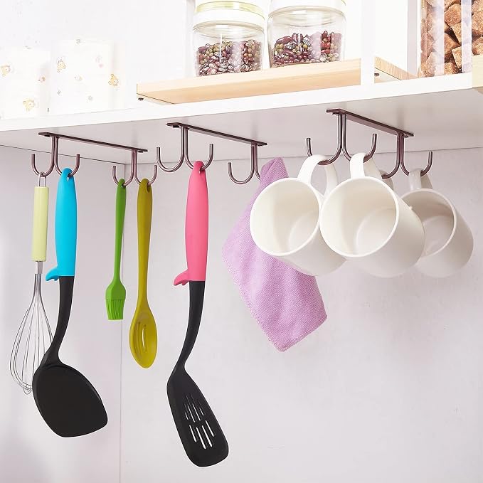FOMANSH Mug Rack Under Cabinet - Image 7