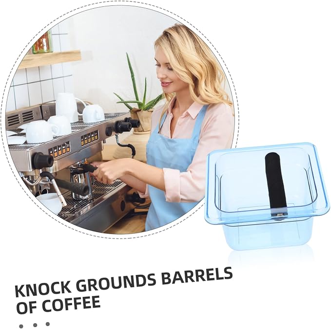 Gadpiparty Espresso Accessories Espresso Grounds Container Large Trash Bin - Image 3