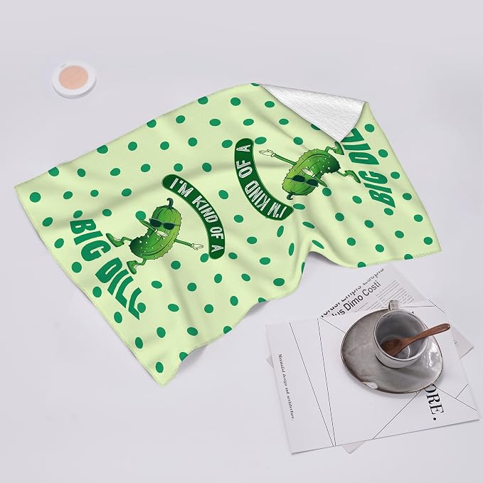 Funny Pickle Kitchen Towels Decorative Set of 2, Gifts - Image 6