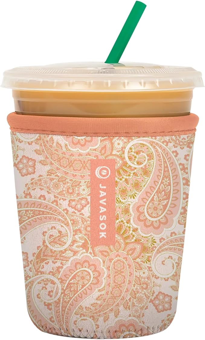 Sok It JavaSok Iced Coffee & Cold Soda Insulated Neoprene Cup Sleeve by SokIt