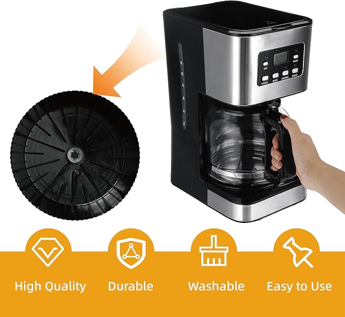 Coffee Machine Brew Basket Bottom Spring Loaded Stopper Kit - Image 6