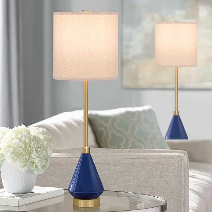 32" Gold Buffet Lamps Set of 2 - Image 5
