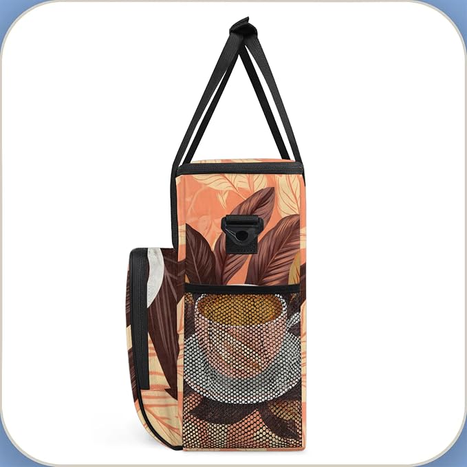 Coffee Maker Carring Bag Travel Storage Tote Bag Compatible - Image 6