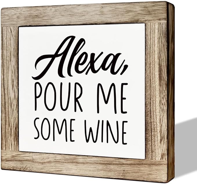 Kitchen Decor, Wooden Box Signs by MLTEye
