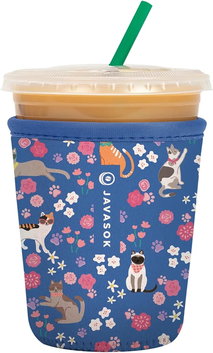 Sok It JavaSok Iced Coffee & Cold Soda Insulated Neoprene Cup Sleeve by SokIt