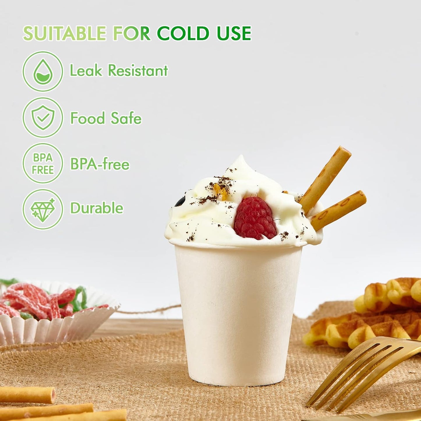 600 Pack 5 oz Paper Cups, Disposable Bathroom Mouthwash White Hot Drinking Cups for Home, School and Office