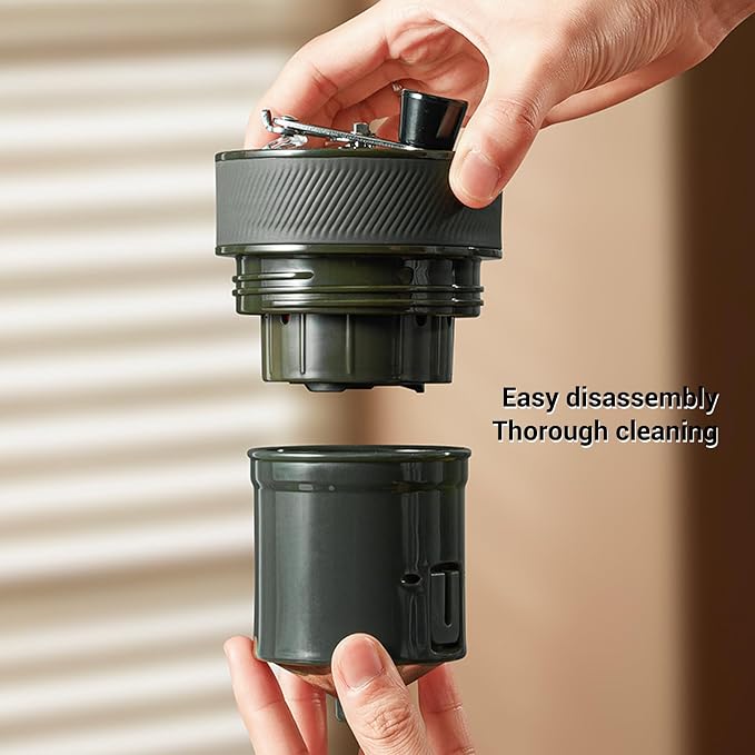 banapoy All in 1 Manual Coffee Bean Grinder, Portable Pour Over Coffee Maker - Image 4