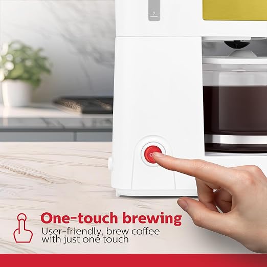 Holstein Housewares 5 Cup Coffee Maker – Compact Drip Coffee Machine - Image 4