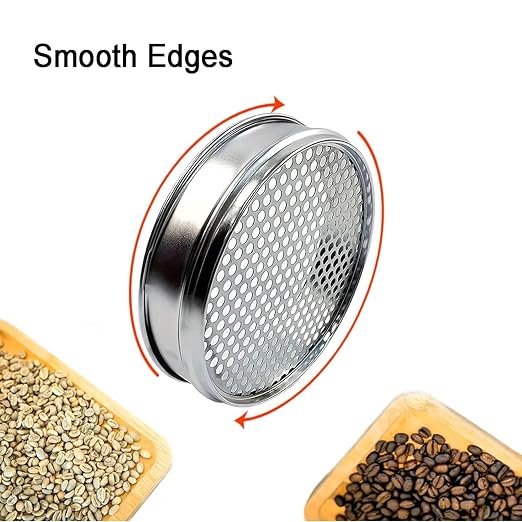 Coffee Green Bean Sifter, 10 Layers Stainless Steel Grading Sieve, 8 Inch - Image 2
