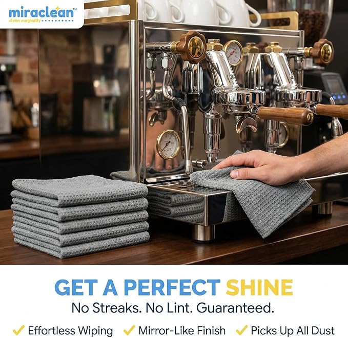 MIRACLEAN Waffle Weave Microfiber Cloths - Image 3