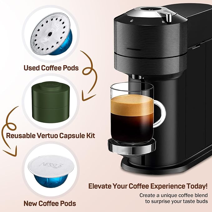 Nessus Reusable Vertuo Capsule Kit, - Image 4