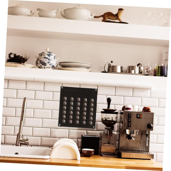 MAGICLULU Wall-mounted Acrylic Coffee Capsules Holder Transparent Coffee - Image 6