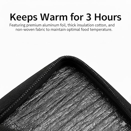 musbus Catering Bag for doordash uber eats 22x14x13 Insulated Food Delivery Bag - Image 4