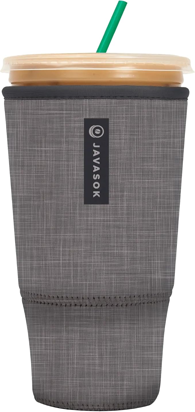 Sok It JavaSok Iced Coffee & Cold Soda Insulated Neoprene Cup Sleeve by SokIt