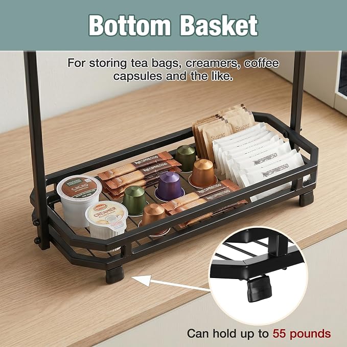 Coffee Mug Holder for Countertop, Coffee Cup Holder Rack - Image 4