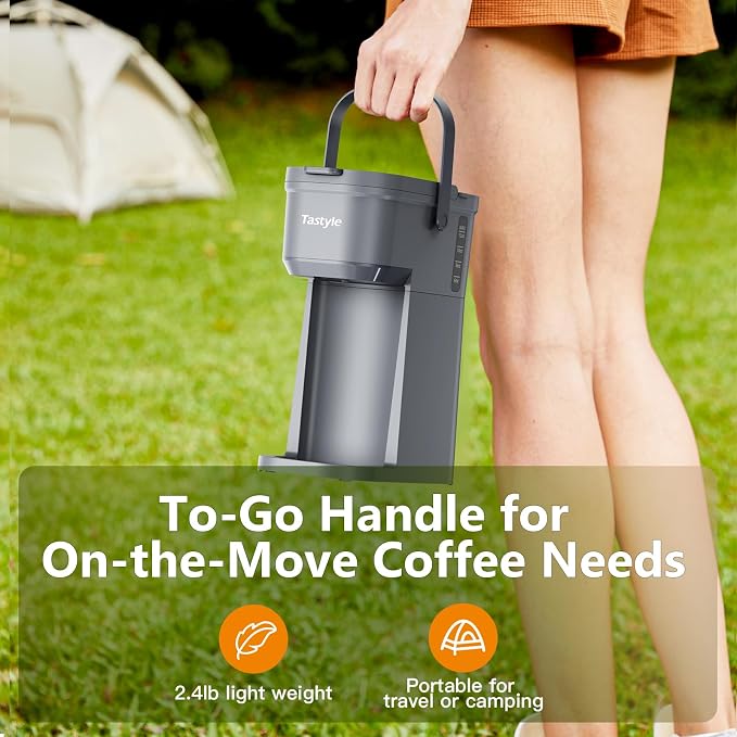 Tastyle K302 Single Serve One Cup Coffee Maker, - Image 4