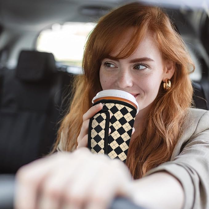 Reusable Insulated Neoprene Iced Coffee Sleeve - Image 5