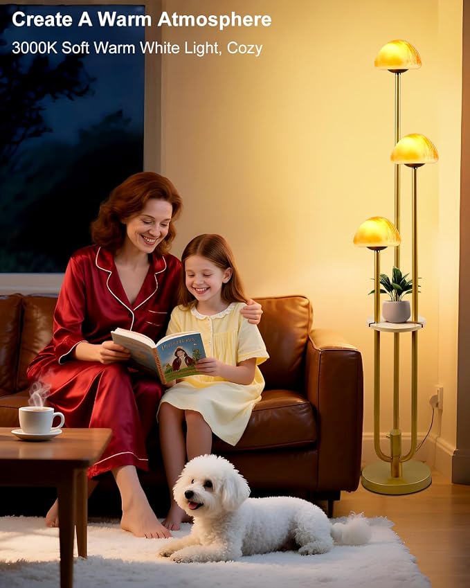 Lightdot Gold Dimmable Floor Lamp - Image 9