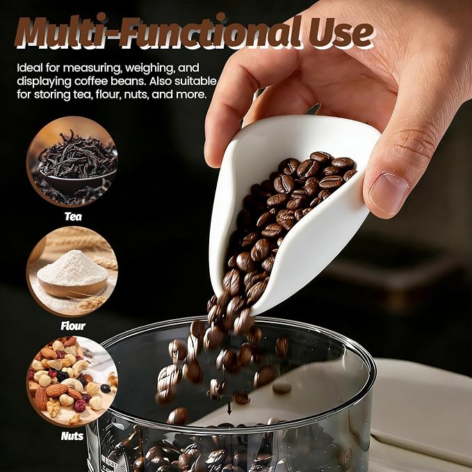 4 Pack Silicone Coffee Bean Dosing Cup + Spray Bottle Set, Espresso Accessories - Image 6