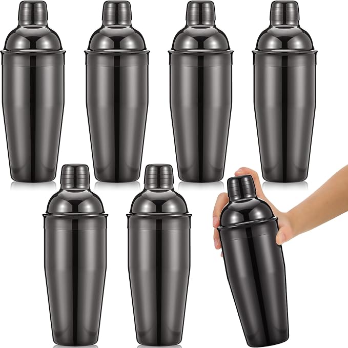 Nitial 6 Pcs Bar Cocktail Shaker Professional Stainless Steel Martini Drink by Nitial