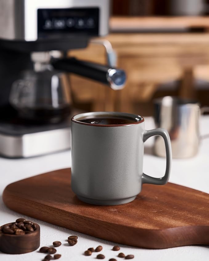 famiware Coffee Mugs Set of 4, Nebula 14oz Coffee Mugs, Ceramic Cup Set - Image 2