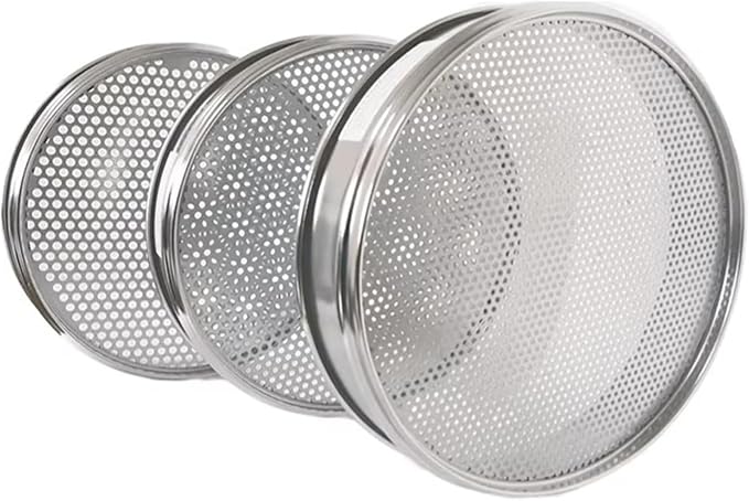 Premium Coffee Green Bean & Coffee Bean Grading Sieve Set, 8-inch Round Sifter - Image 5