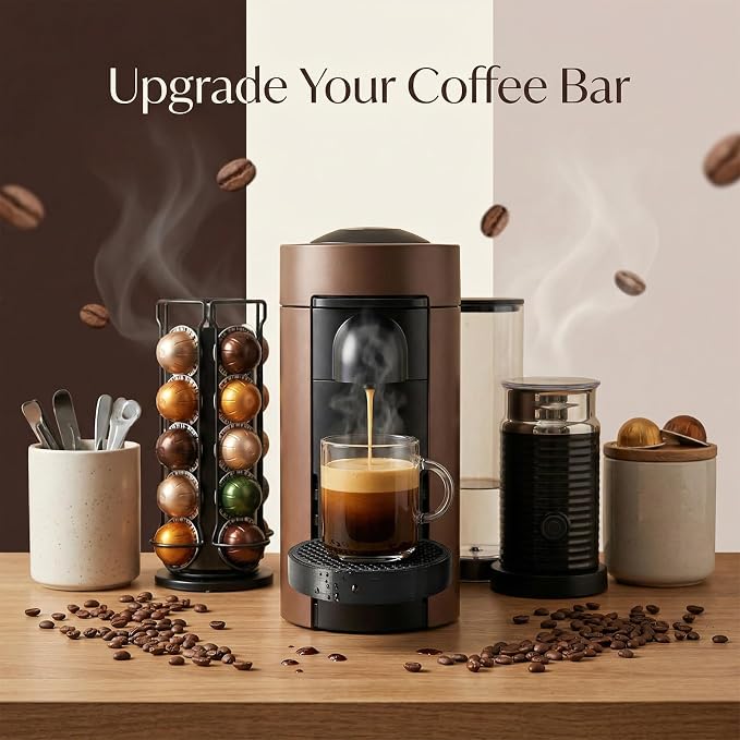 Drip Tray Replacement for Nespresso Vertuo Plus, One-Piece Molded Coffee Drip - Image 3