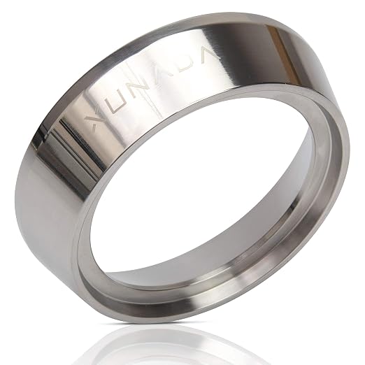 XUNADA 58mm Espresso Dosing Funnel, Precision Stainless Steel Coffee Dosing Ring - Image 3