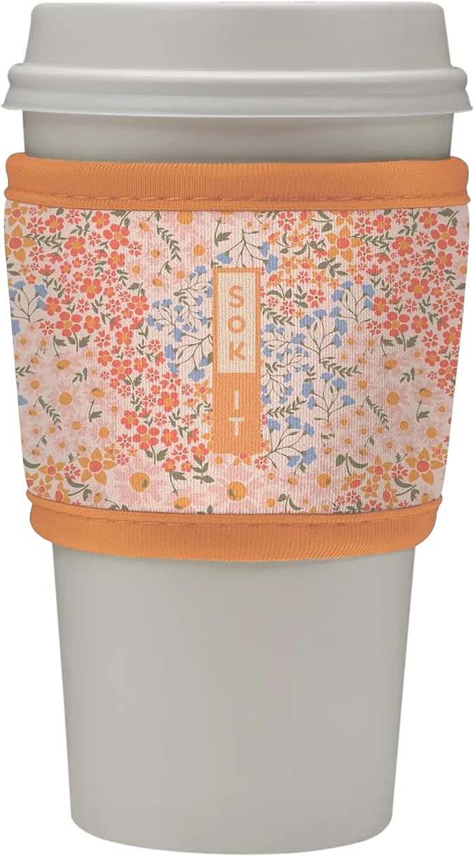 Sok It HotSok Coffee & Tea Reusable Insulated Neoprene Cup Sleeve by SokIt