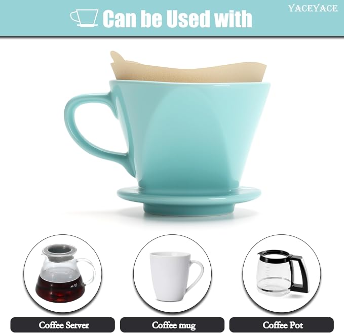 Pour Over Coffee Maker Ceramic, Pour Over Coffee Dripper - Image 6
