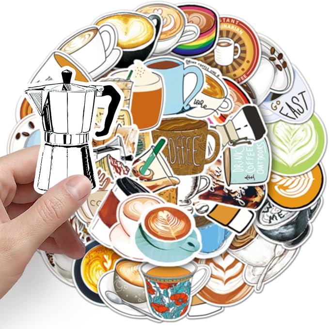 Dessert Coffee Stickers - Image 3