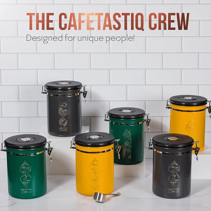 Coffee Canister – Airtight Stainless Steel Storage Container - Image 7