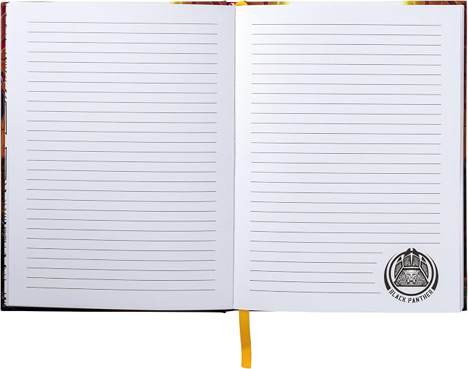 Silver Buffalo Marvel Black Panther Squad Hardcover Journal, 6 x 8 Inches - Image 4