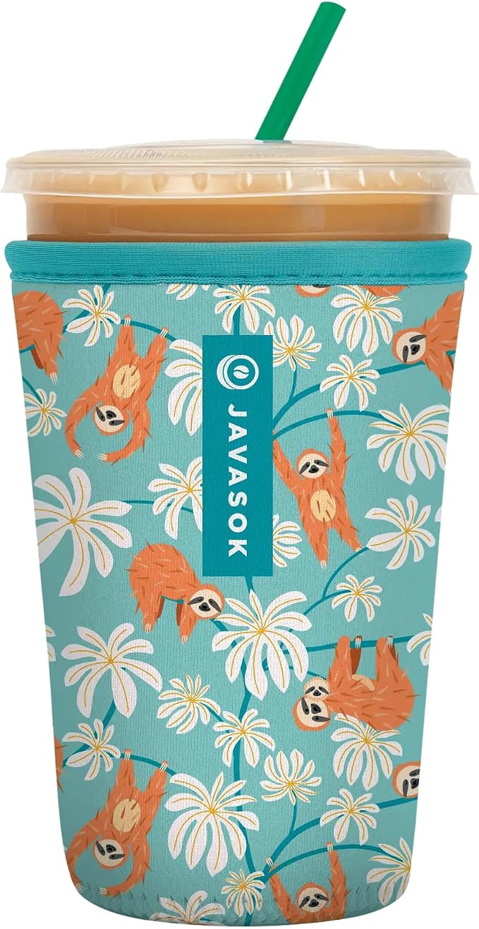 Sok It JavaSok Iced Coffee & Cold Soda Insulated Neoprene Cup Sleeve by SokIt