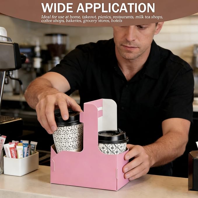 50 Pack 2 Cup Drink Carrier - Image 4