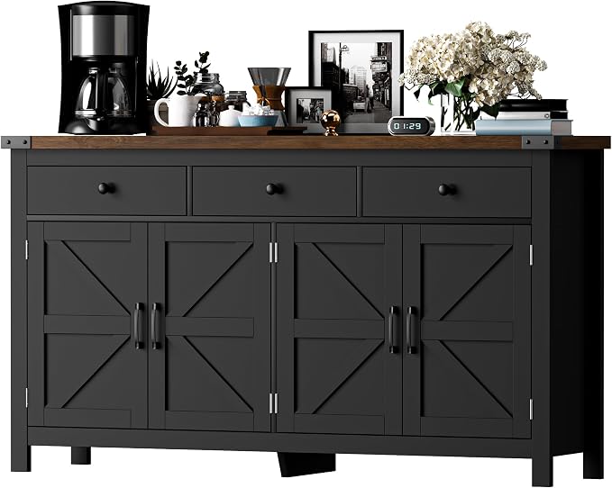 VVFLU 63" Sideboard Buffet Cabinet by VVFLU