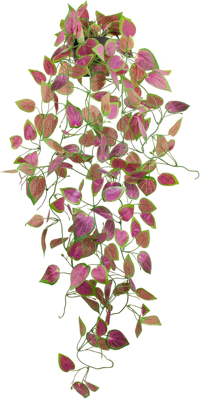 LOYWREE Artificial Purple Ivy Hanging Vine Plants by Unknown