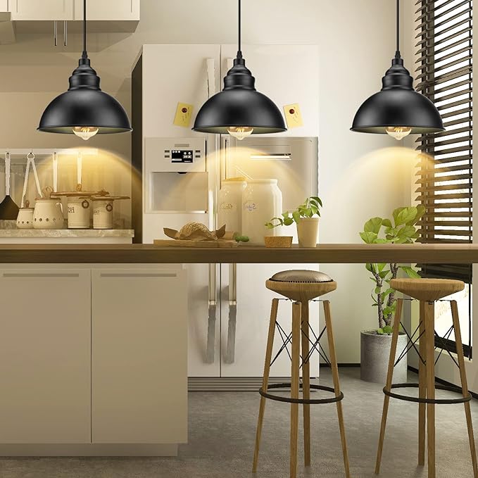 Plug in Pendant Light, 15FT Hanging Lights - Image 6