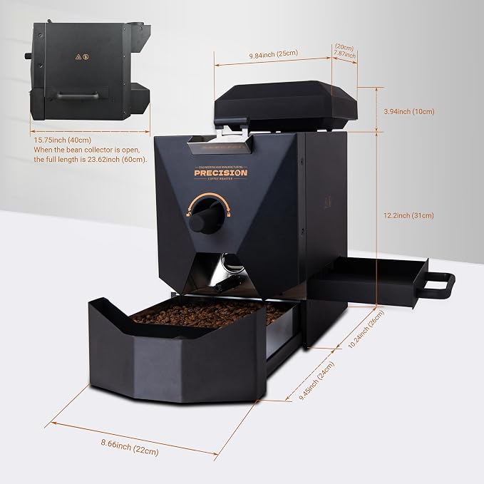 1Pound Electric Coffee Roaster for Home Use, Automatic Roasting And Easy - Image 2