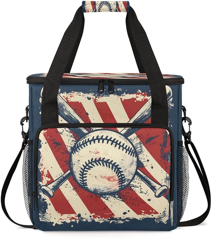 Baseball Pattern Coffee Machine Bag Compatible by BICUUZHI