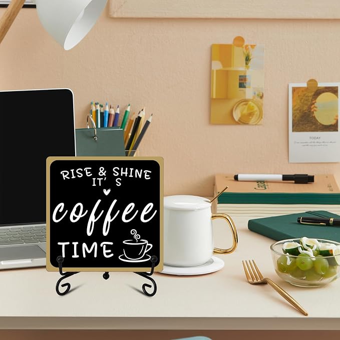 2Pcs Coffee Bar Sign Decorations, Coffee Decorations - Image 6