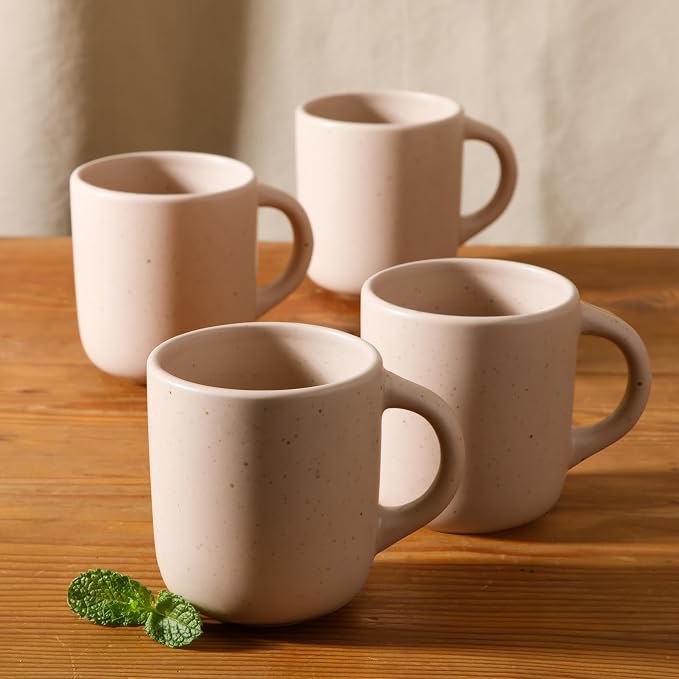 Bloomhouse - Two Time Oprah's Favorite Things Winner - Corsica Clay 4-Piece Mug - Image 5