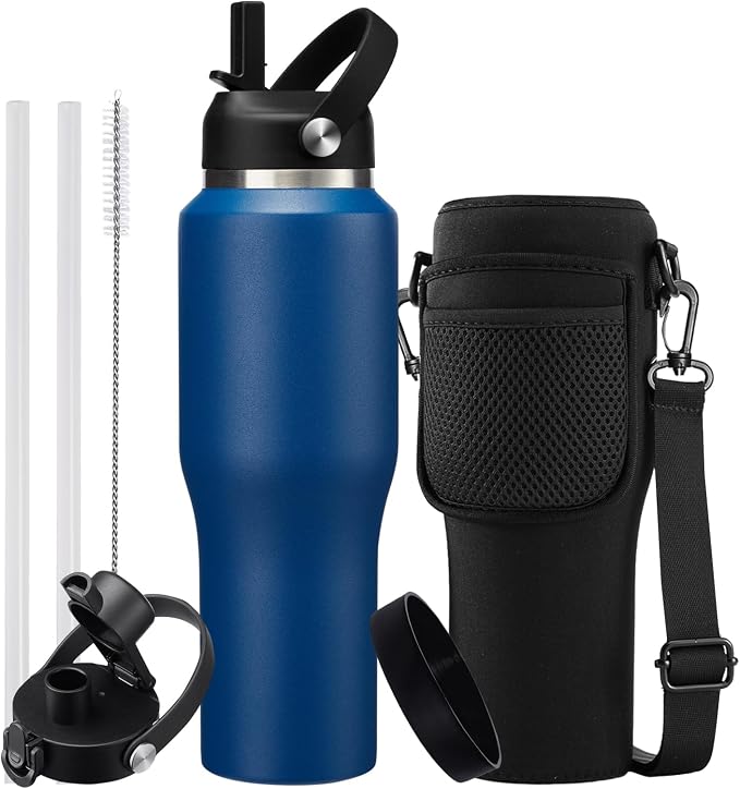 32oz Insulated Water-Bottle by DIGJUPER