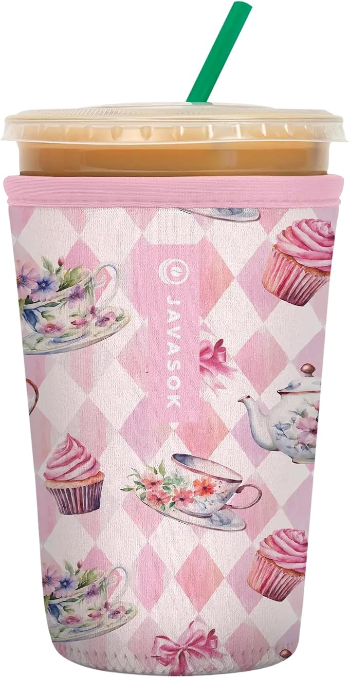 Sok It JavaSok Iced Coffee & Cold Soda Insulated Neoprene Cup Sleeve by SokIt